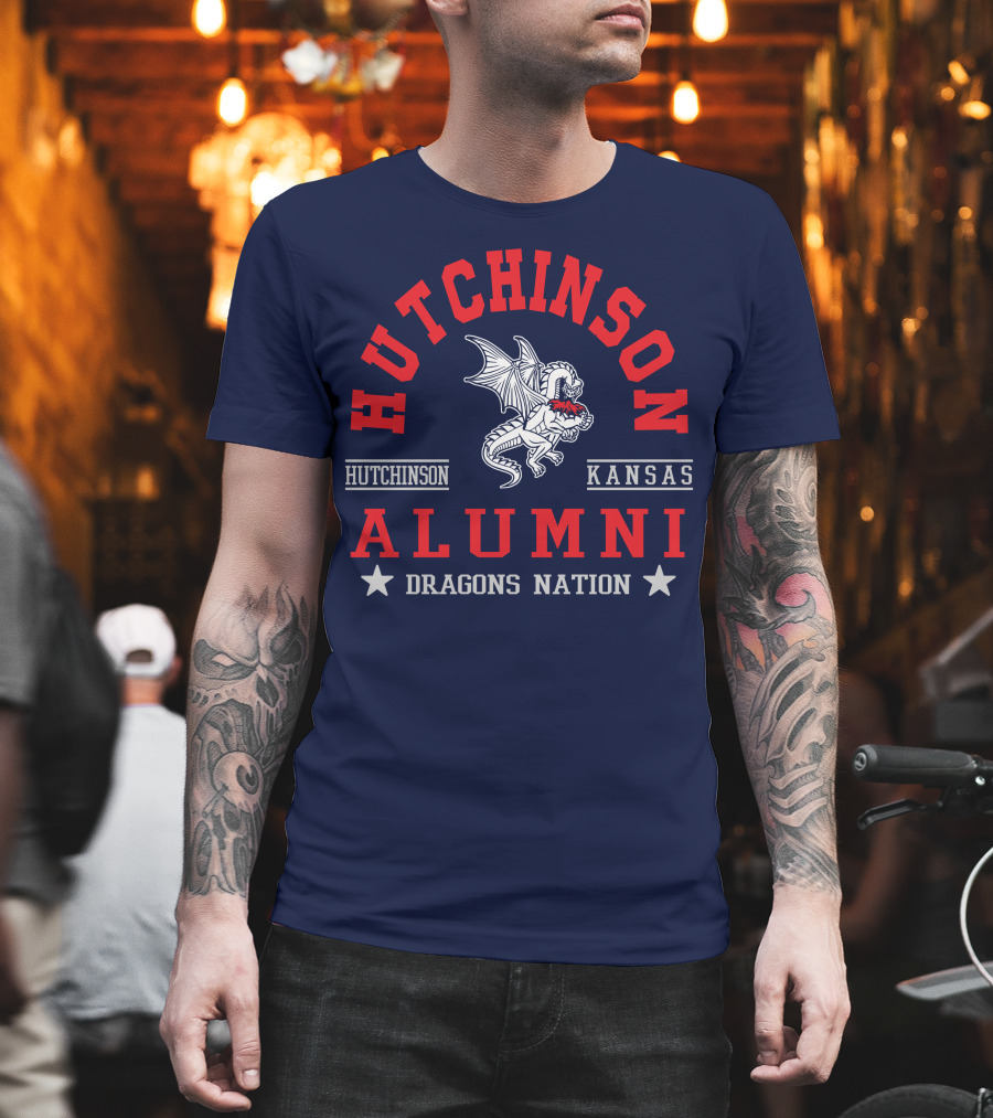 Hutchinson Kansas Alumni Dragons Nation T-Shirt