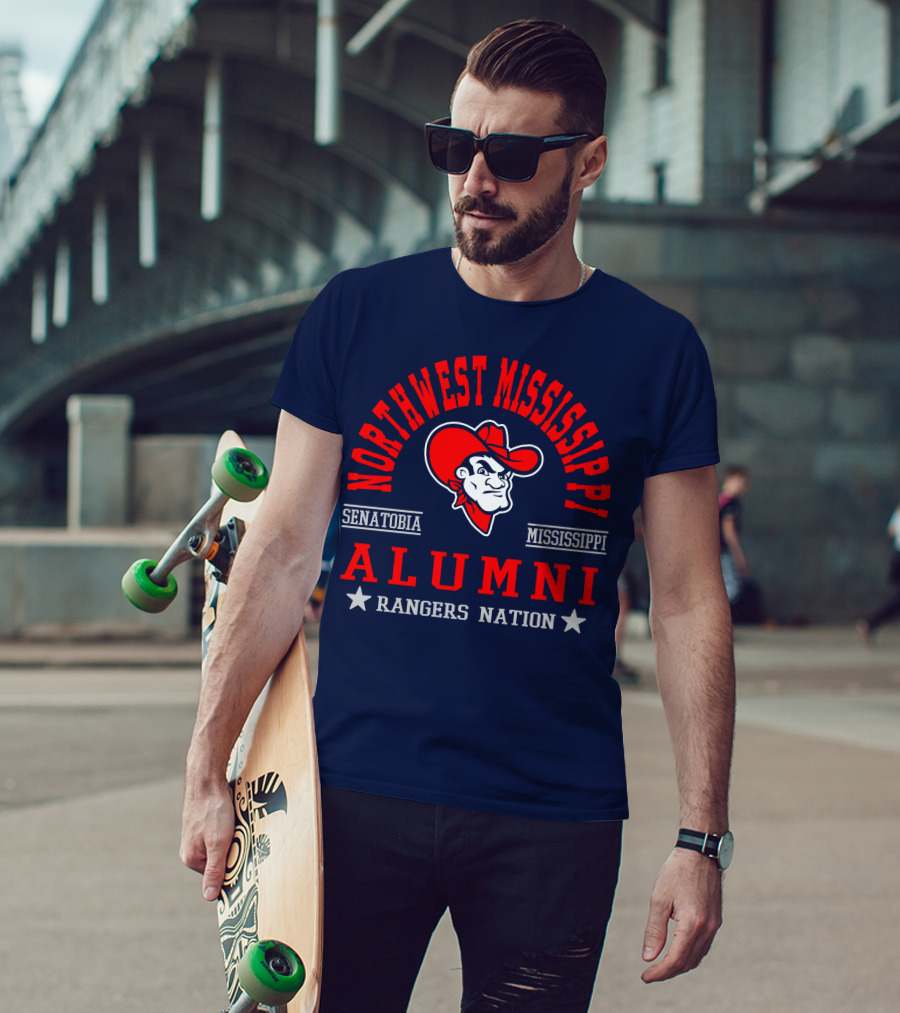 Northwest Mississippi Senatobia Alumni Rangers Nation T-Shirt