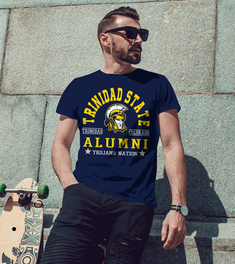 Trinidad State Colorado Alumni Trojans Nation T-Shirt