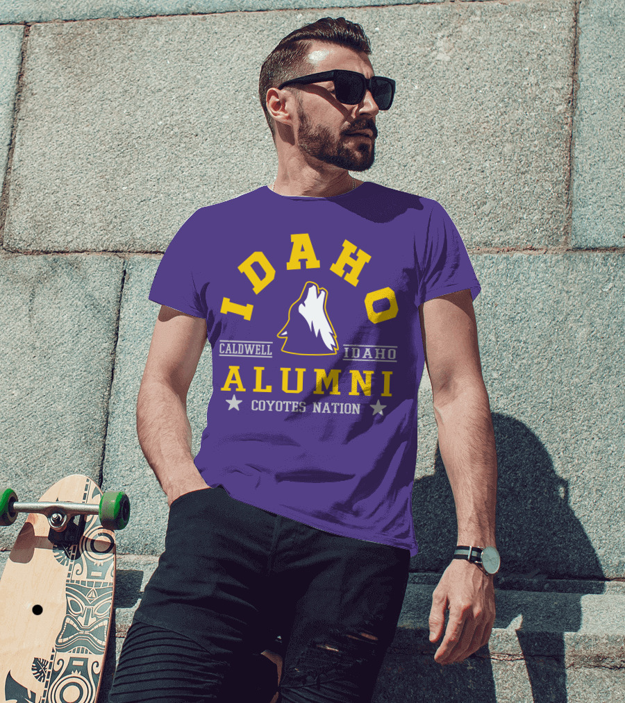 Idaho Alumni Caldwell Coyotes Nation T-Shirt