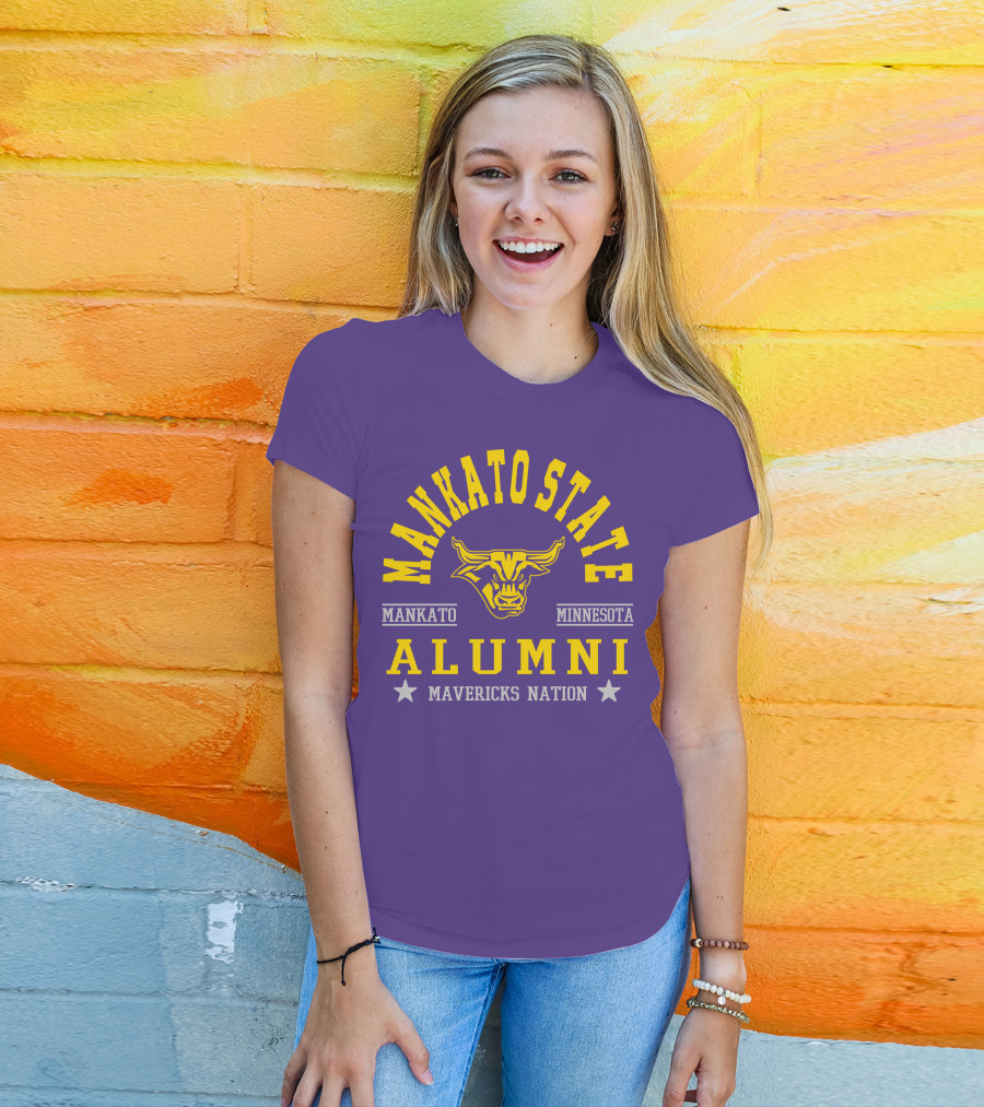 Mankato State Minnesota Alumni Mavericks Nation T-Shirt