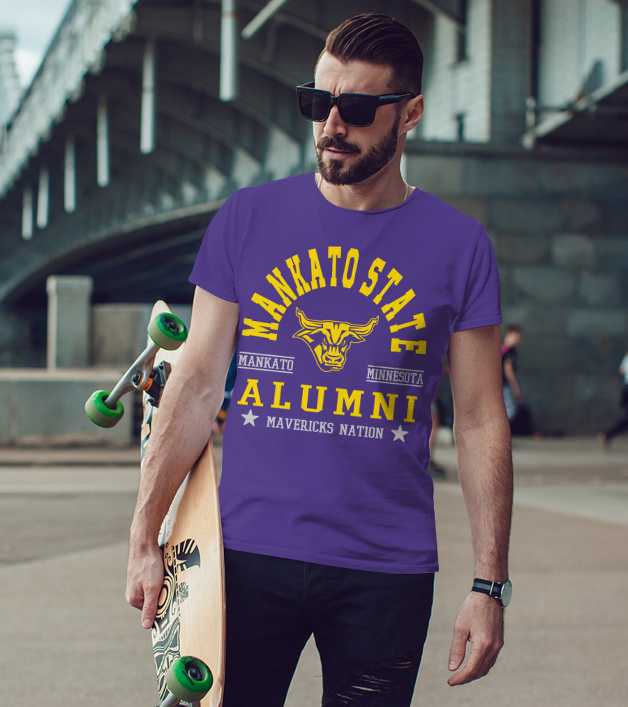 Mankato State Minnesota Alumni Mavericks Nation T-Shirt