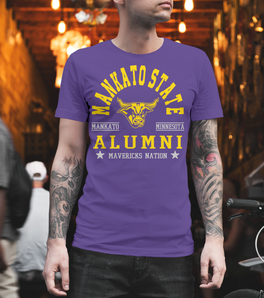Mankato State Minnesota Alumni Mavericks Nation T-Shirt