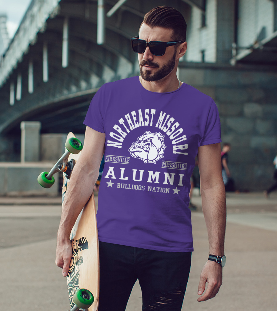 Northeast Missouri Kirksville Alumni Bulldogs Nation T-Shirt
