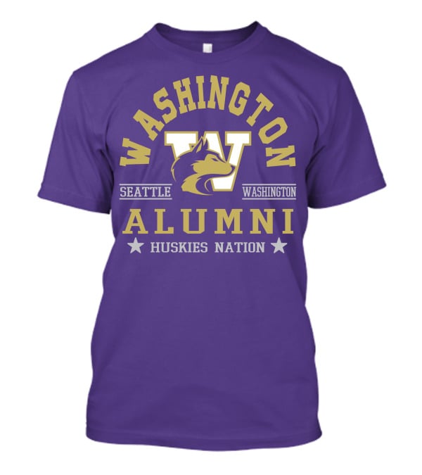 Washington Seattle Huskies Alumni Nation T-Shirt