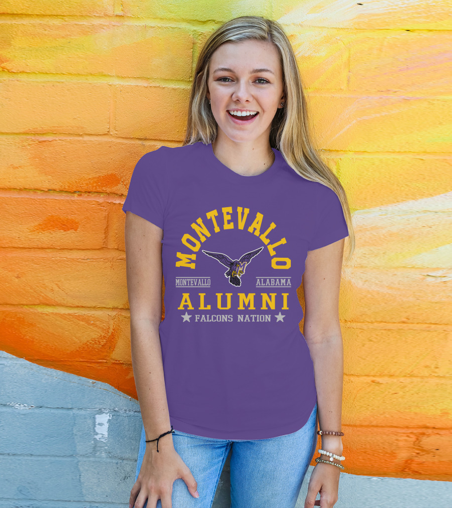 Montevallo Alabama Alumni Falcons Nation T-Shirt