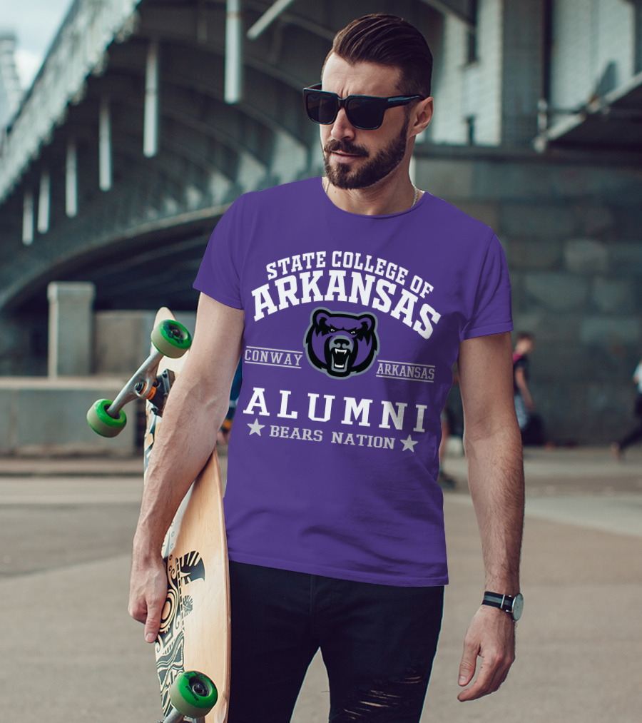 State College Of Arkansas Conway Alumni Bears Nation T-Shirt