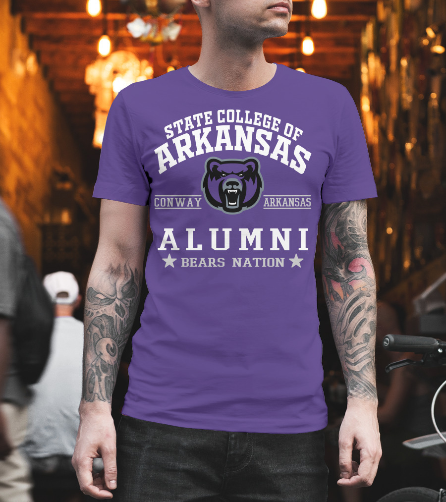 State College Of Arkansas Conway Alumni Bears Nation T-Shirt