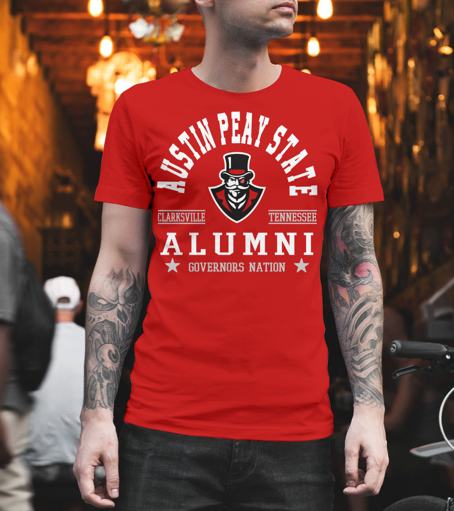 Austin Peay State Alumni Governors Nation Clarksville Tennessee T-Shirt