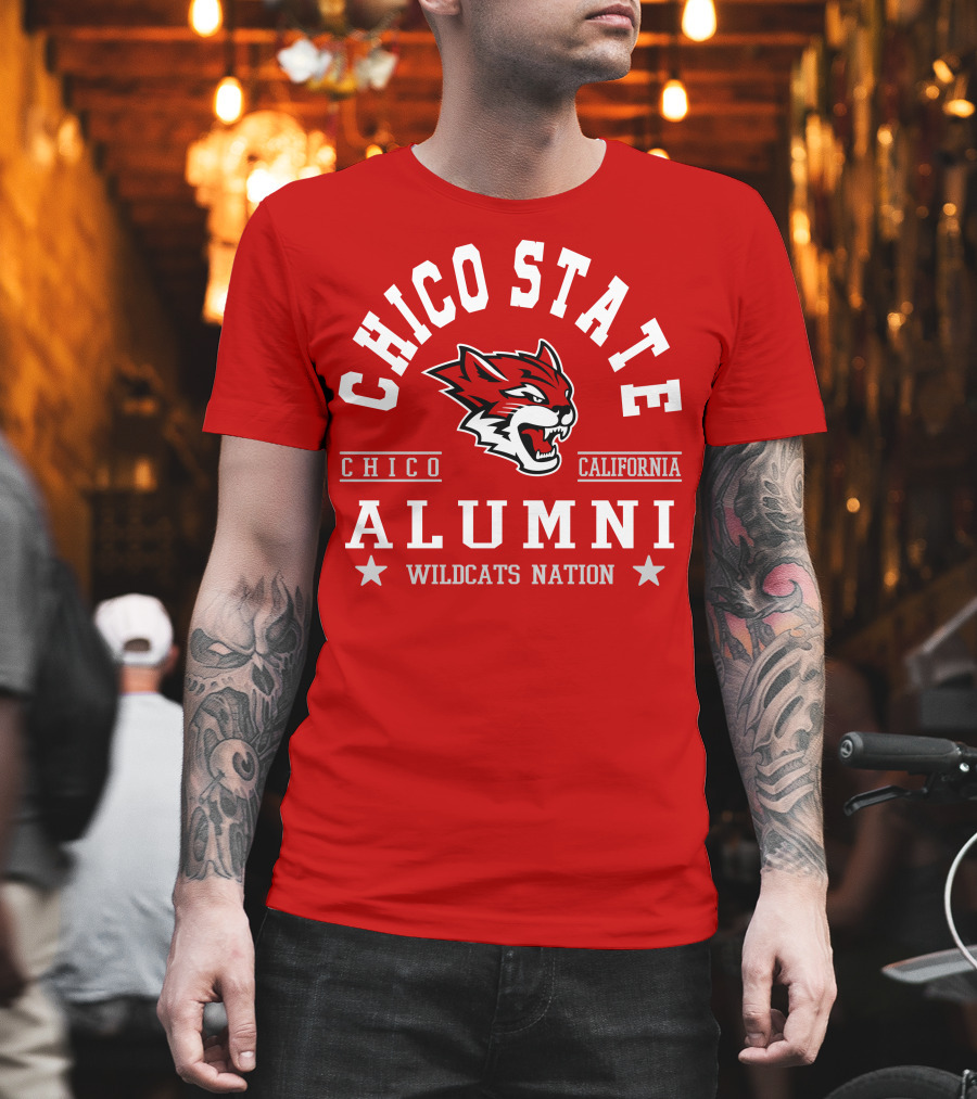 Chico State California Alumni Wildcats Nation T-Shirt