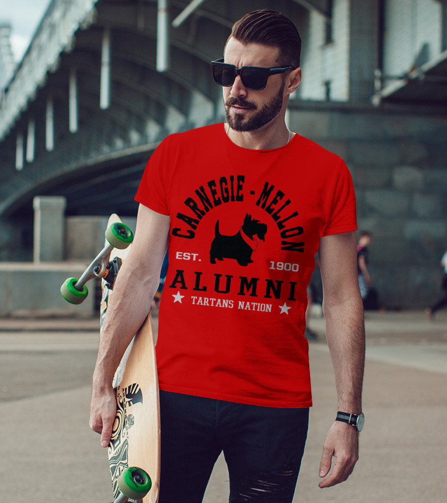 Carnegie Mellon Alumni Est. 1900 Tartans Nation T-Shirt