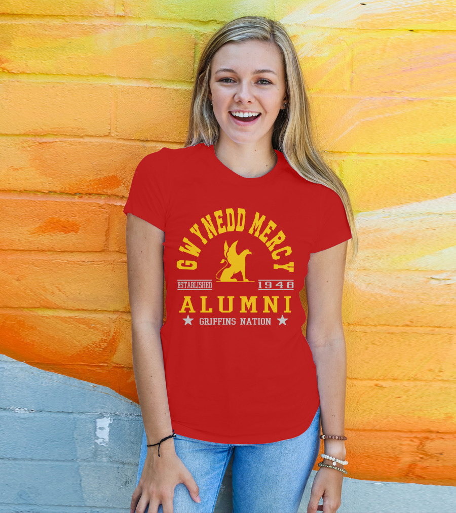 GWYNEDD MERCY ALUMNI ESTABLISHED 1948 GRIFFINS NATION T-Shirt
