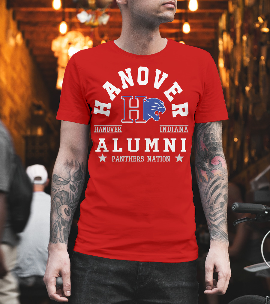 Hanover Indiana Alumni Panthers Nation T-Shirt