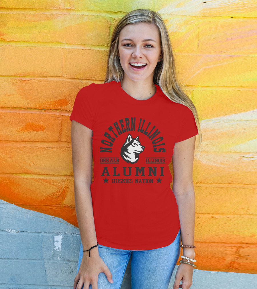 Northern Illinois Alumni DeKalb Huskies Nation T-Shirt