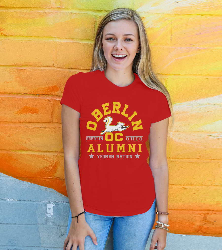 Oberlin Ohio OC Alumni Yeomen Nation T-Shirt