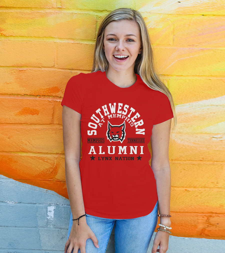 Southwestern At Memphis Alumni Lynx Nation Memphis Tennessee T-Shirt