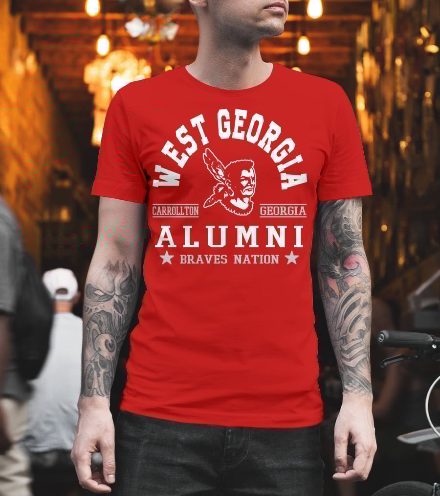 West Georgia Carrollton Georgia Alumni Braves Nation T-Shirt