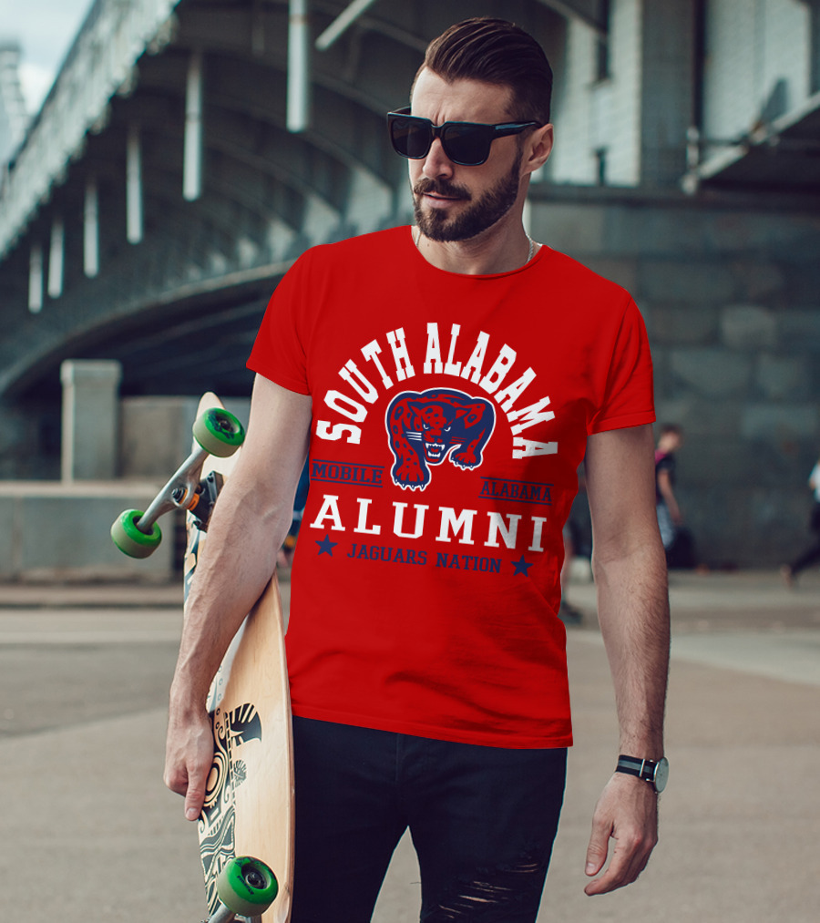 South Alabama Alumni Jaguars Nation Mobile Alabama T-Shirt