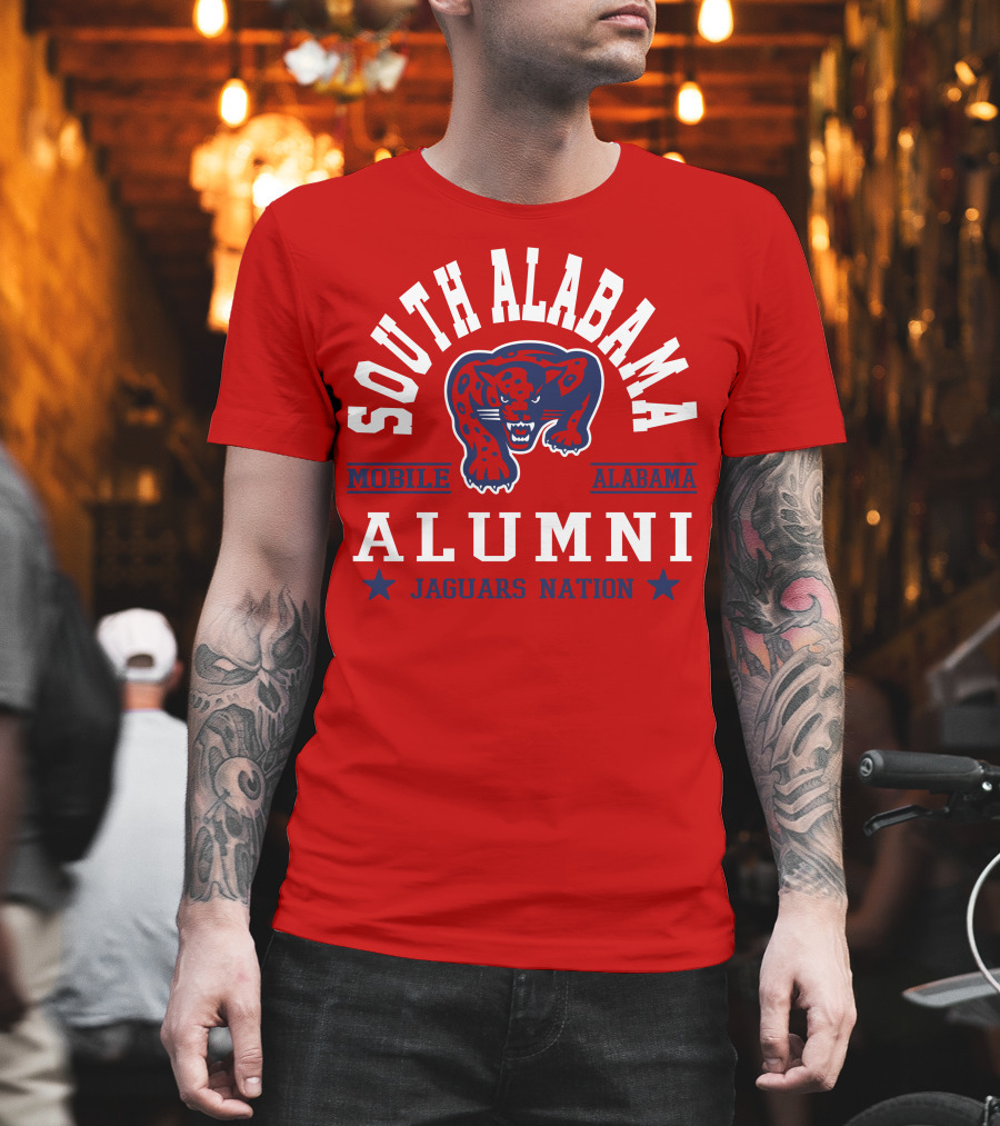 South Alabama Alumni Jaguars Nation Mobile Alabama T-Shirt