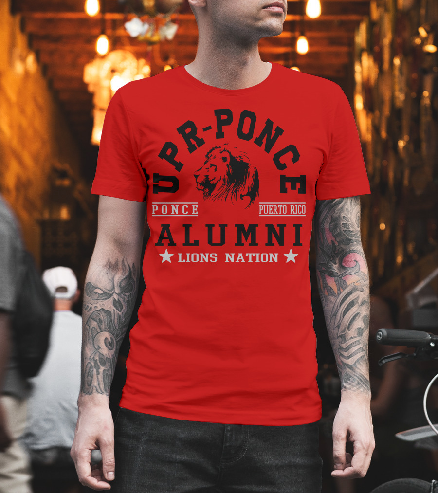 UPR-Ponce Alumni Puerto Rico Lions Nation T-Shirt