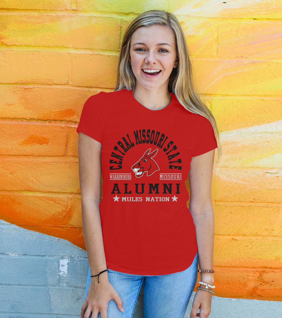Central Missouri State Alumni Warrensburg Mules Nation T-Shirt