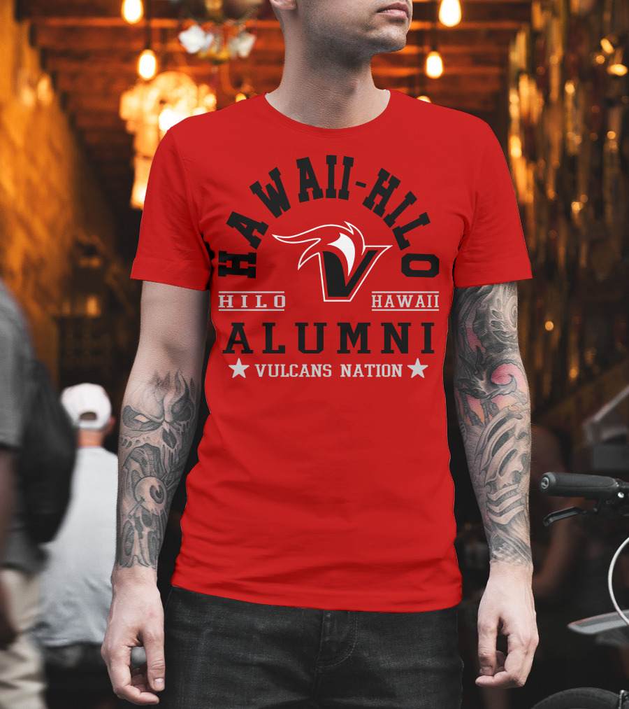 Hawaii-Hilo Vulcans Alumni Vulcans Nation Hilo Hawaii T-Shirt