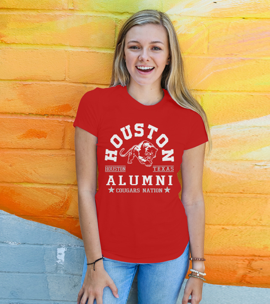 Houston Alumni Cougars Nation Texas T-Shirt