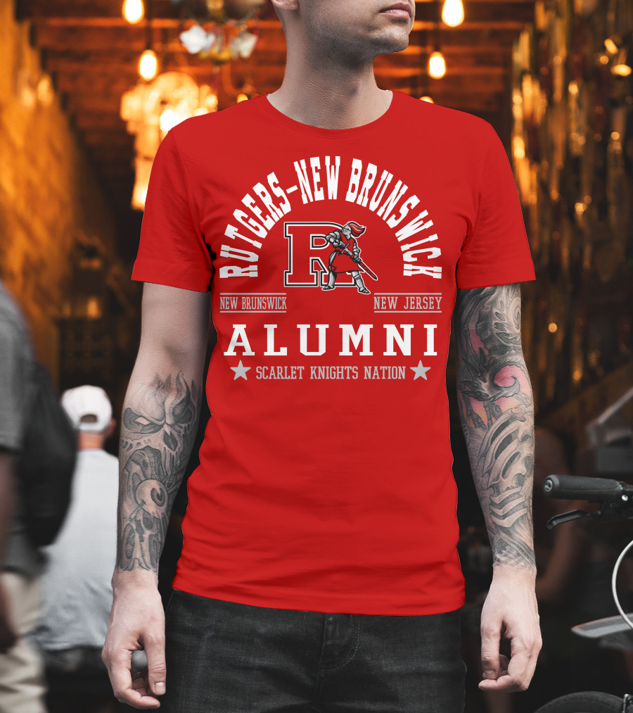 Rutgers-New Brunswick New Jersey Alumni Scarlet Knights Nation T-Shirt