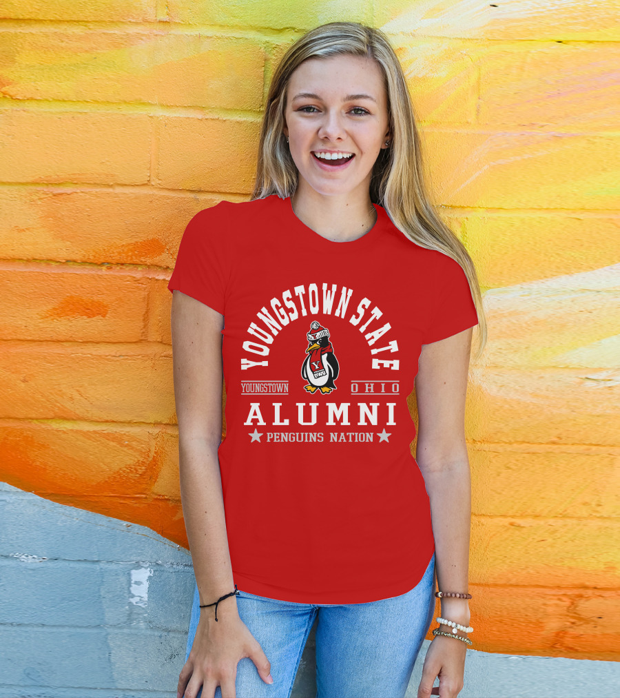 Youngstown State Ohio Alumni Penguins Nation T-Shirt