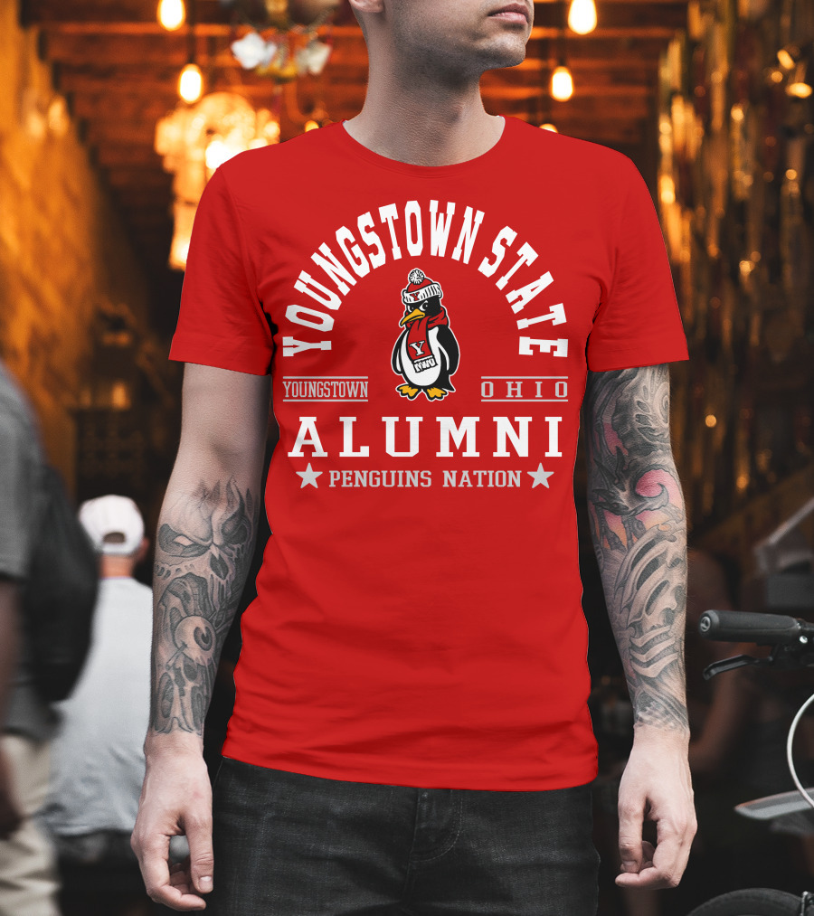 Youngstown State Ohio Alumni Penguins Nation T-Shirt