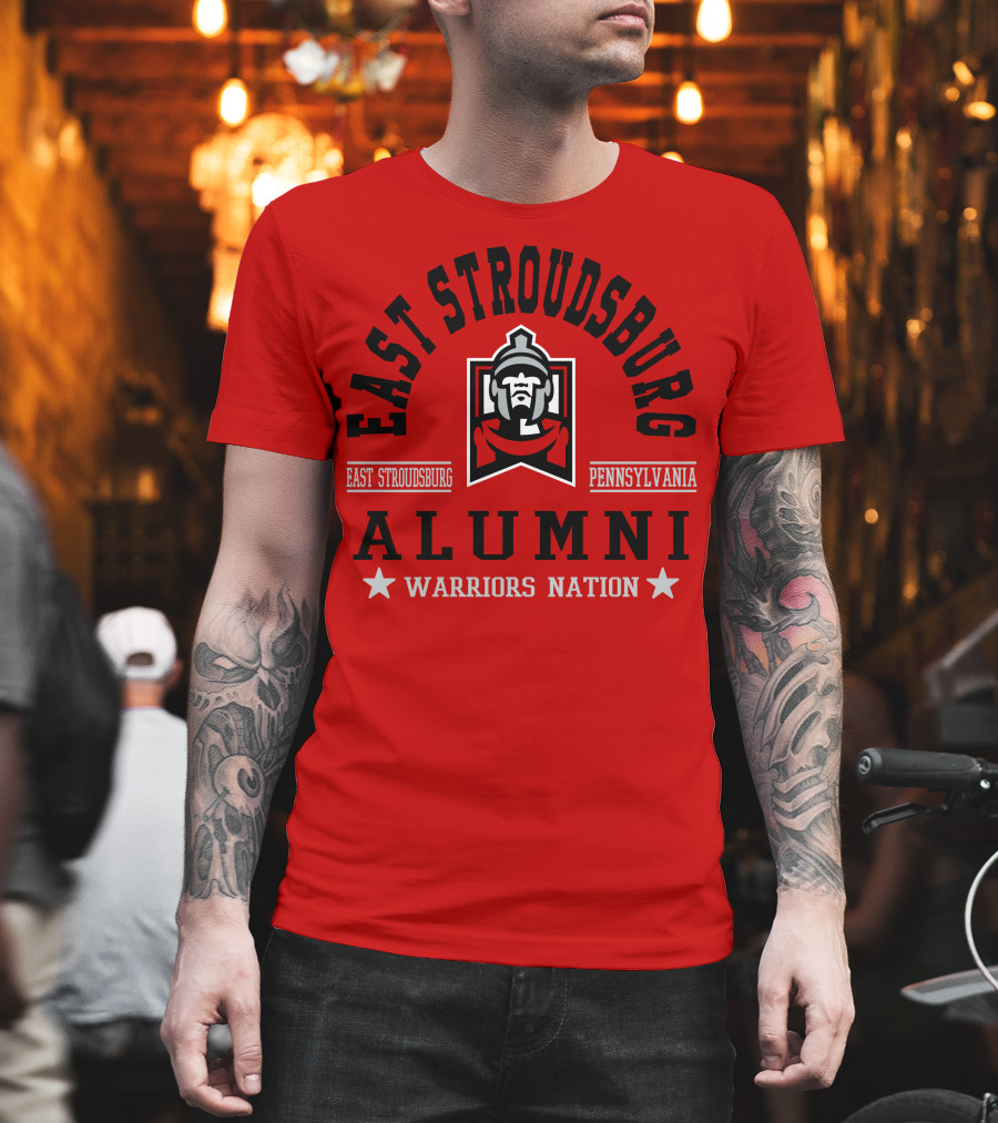 East Stroudsburg Alumni Warriors Nation Pennsylvania T-Shirt