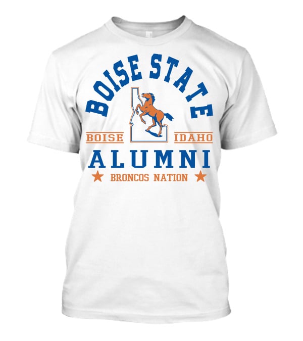Boise State Alumni Boise Idaho Broncos Nation T-Shirt