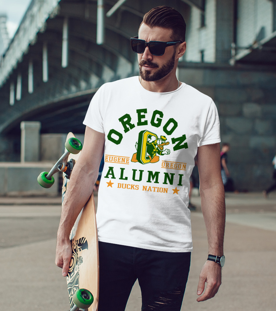 Oregon Alumni Eugene Ducks Nation T-Shirt