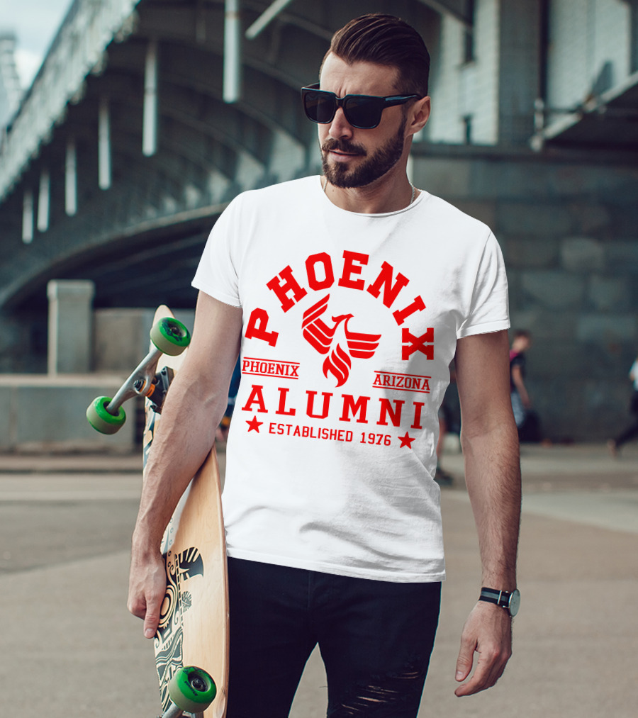 Phoenix Arizona Alumni Established 1976 T-Shirt