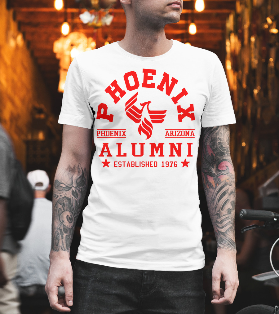 Phoenix Arizona Alumni Established 1976 T-Shirt