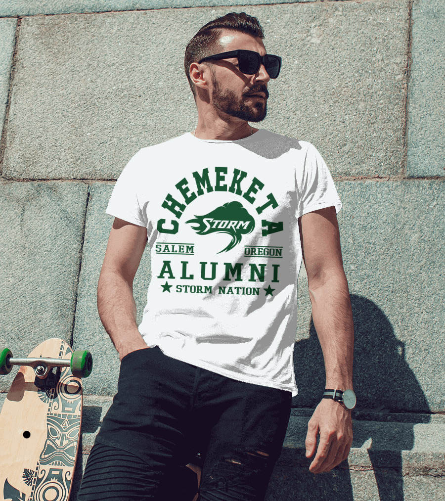 Chemeketa Storm Alumni Salem Oregon Storm Nation T-Shirt