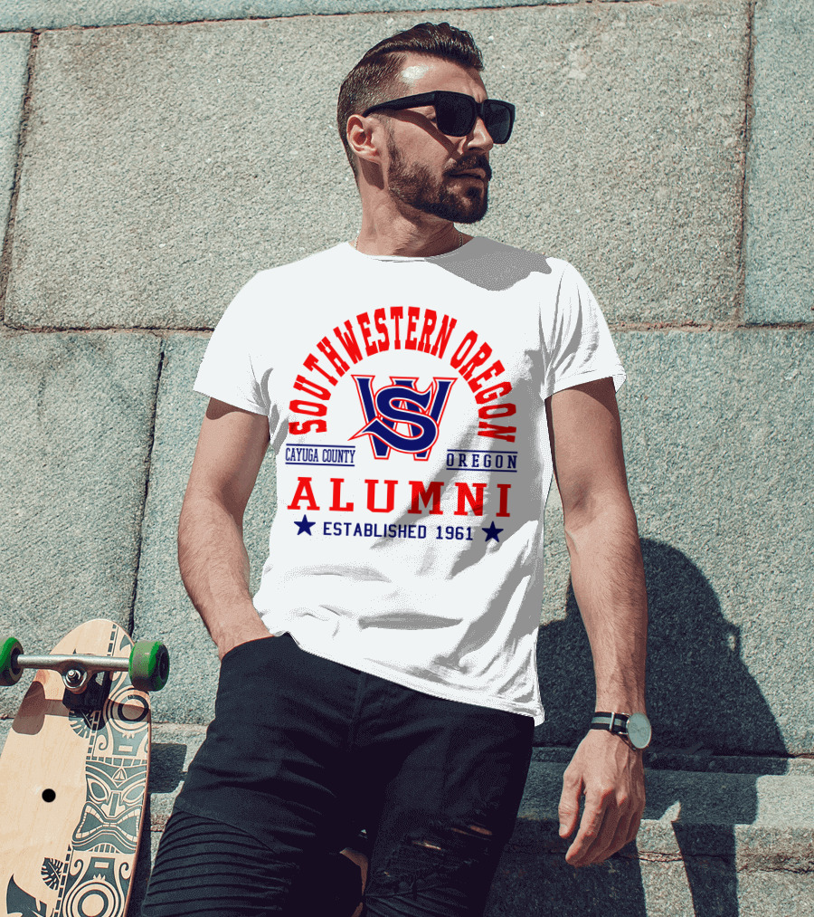 Southwestern Oregon Alumni Cayuga County Established 1961 T-Shirt
