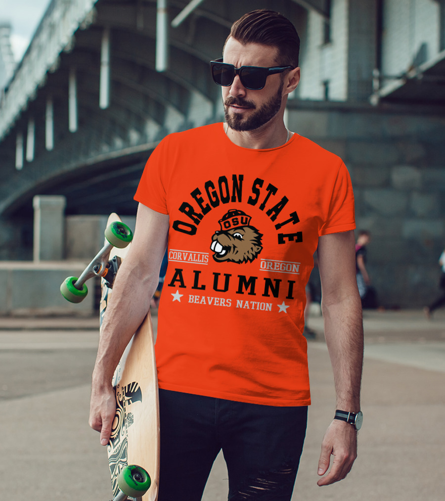 Oregon State Alumni Beavers Nation Corvallis OSU T-Shirt