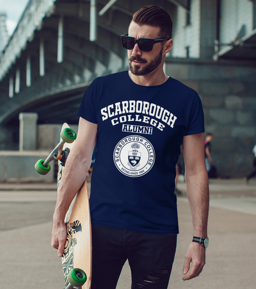 Scarborough College Alumni Established 1964 Crest T-Shirt