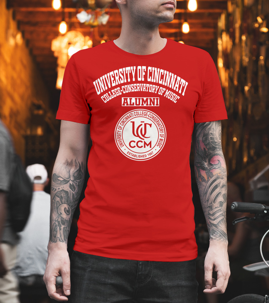 University of Cincinnati College-Conservatory of Music Alumni Established 1867 CCM T-Shirt