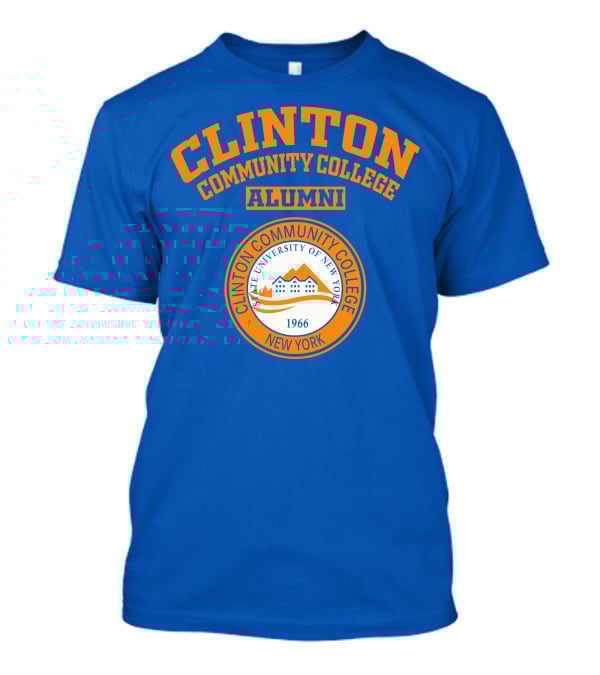 Clinton Community College Alumni State University Of New York 1966 T-Shirt
