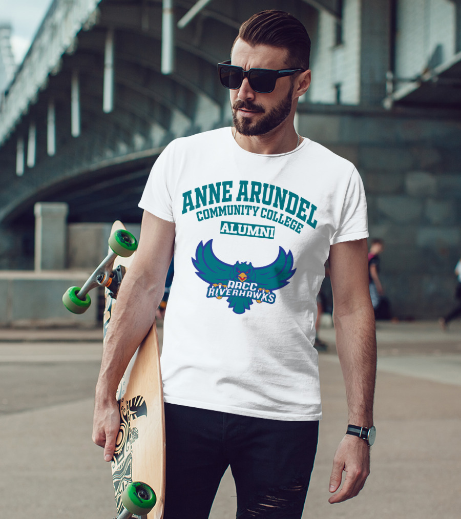 Anne Arundel Community College Alumni AACC Riverhawks T-Shirt