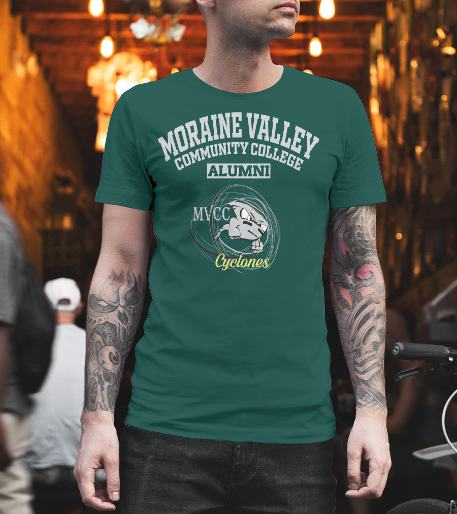 Moraine Valley Community College Alumni MVCC Cyclones T-Shirt