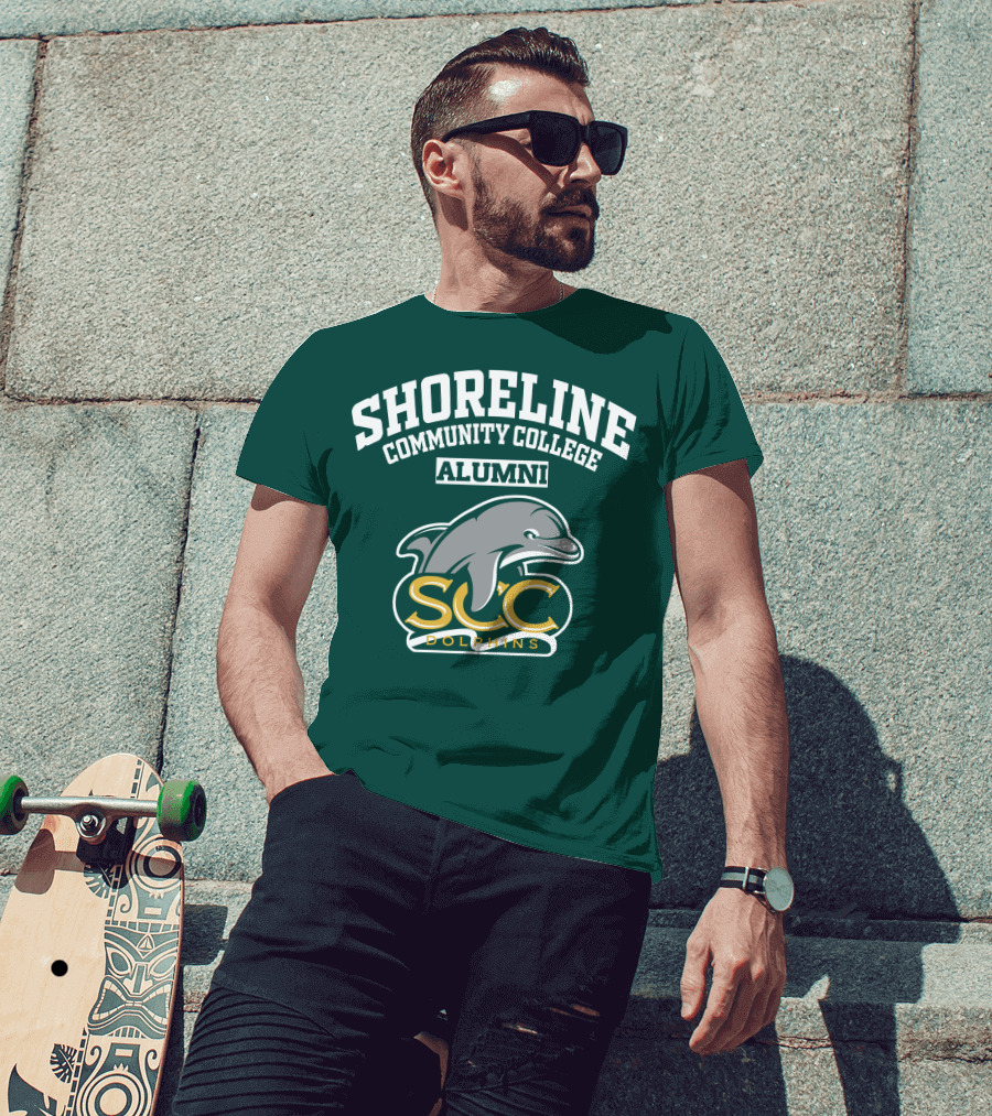 Shoreline Community College Alumni SCC Dolphins T-Shirt