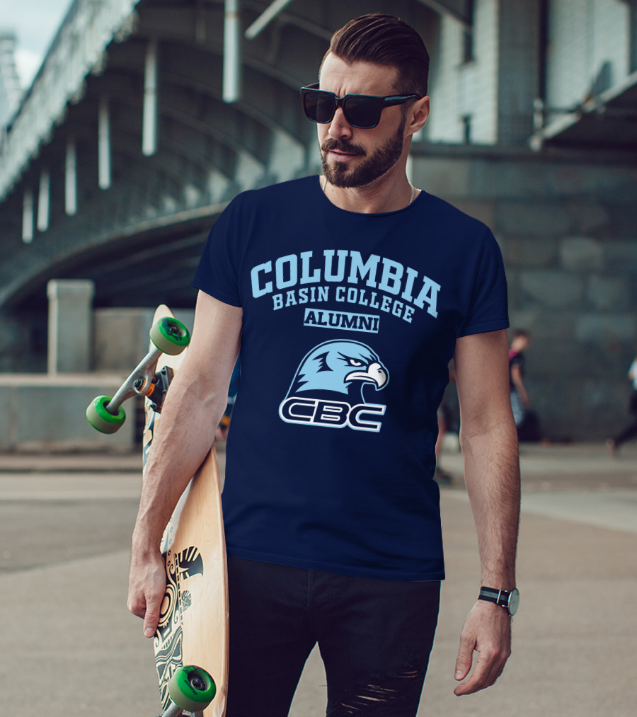 Columbia Basin College Alumni CBC Hawk T-Shirt