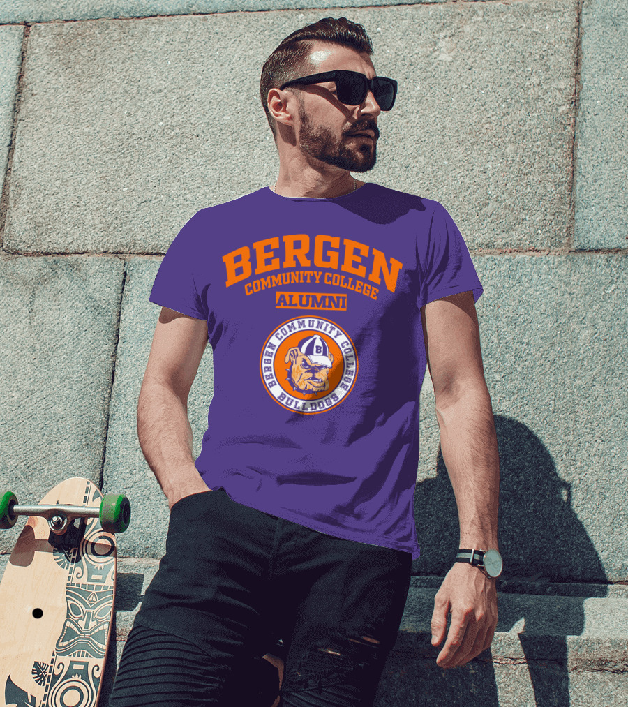 Bergen Community College Alumni Bulldogs T-Shirt