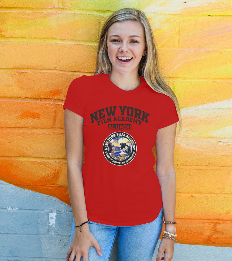 NEW YORK FILM ACADEMY ALUMNI SCHOOL OF FILM ACTING PHOTOGRAPHY T-Shirt