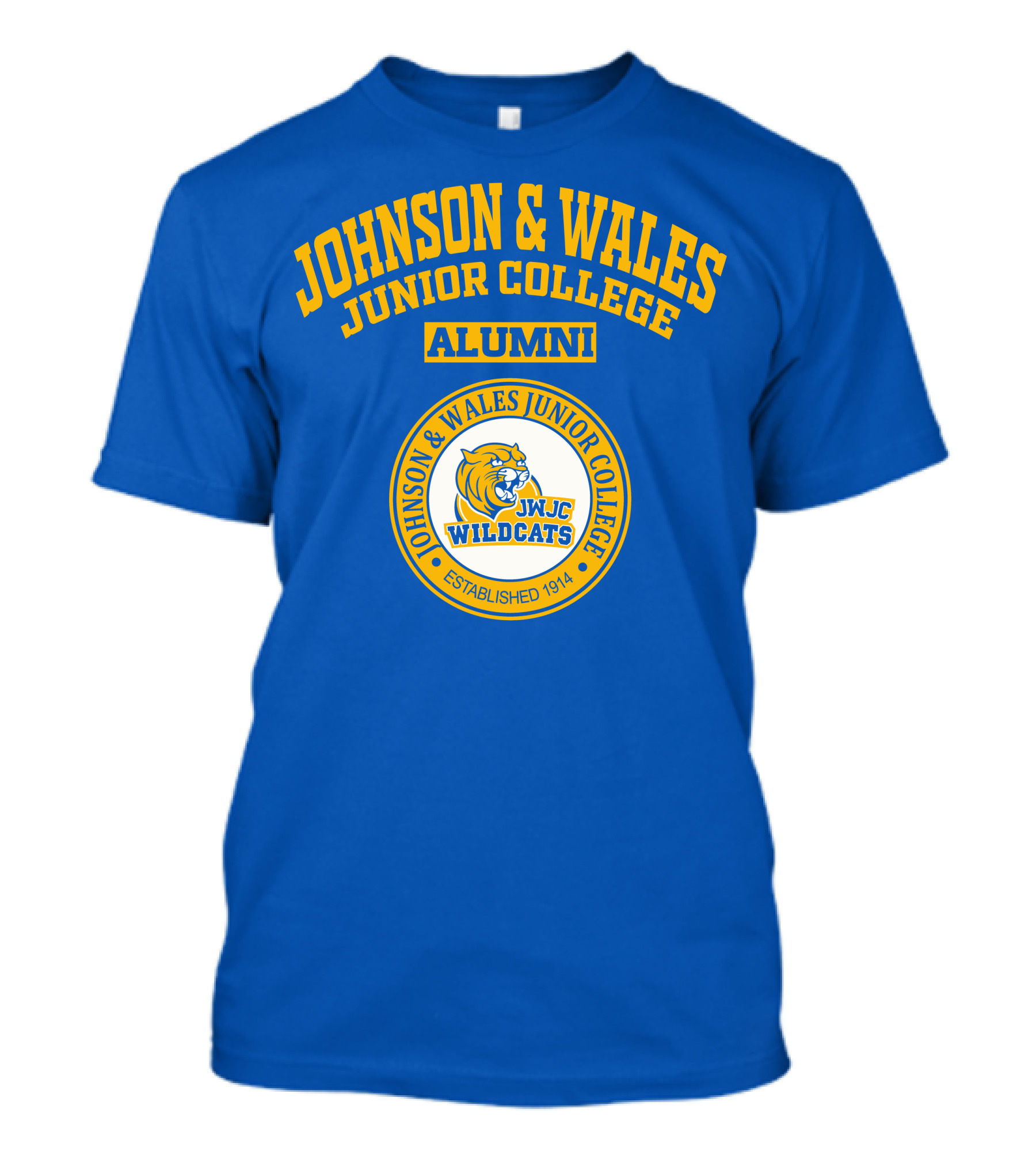 Johnson And Wales Junior College Alumni JWJC Wildcats Established 1914 T-Shirt