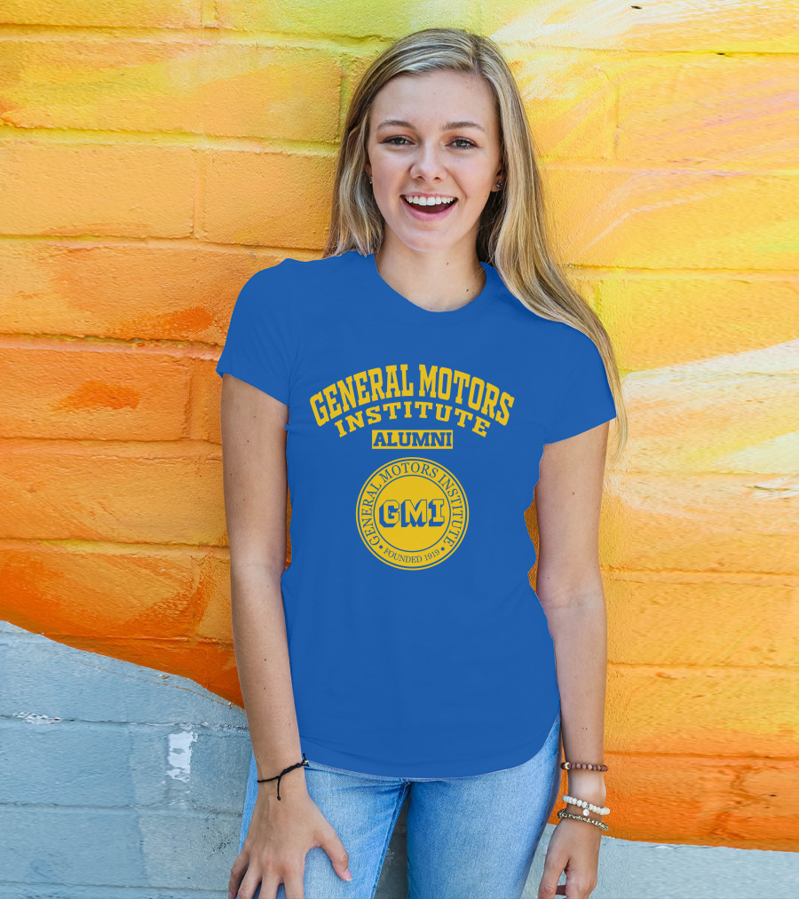 General Motors Institute Alumni GMI Founded 1919 T-Shirt
