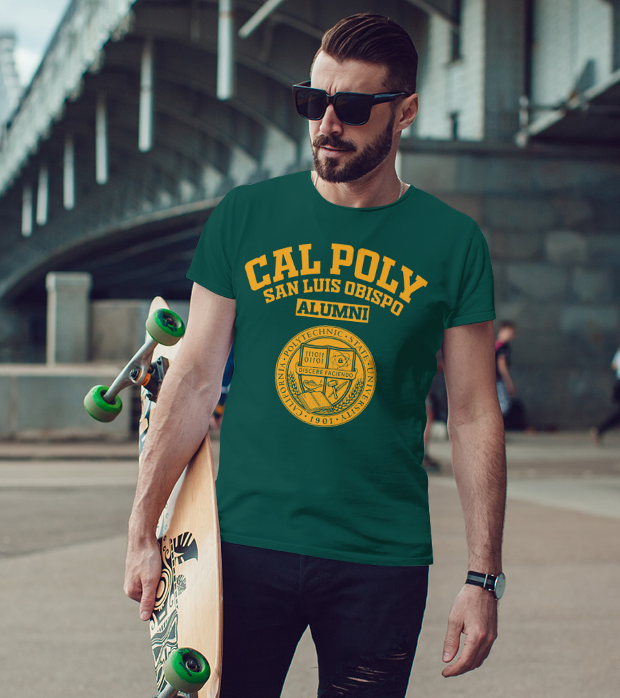 Cal Poly San Luis Obispo Alumni California Polytechnic State University Seal T-Shirt